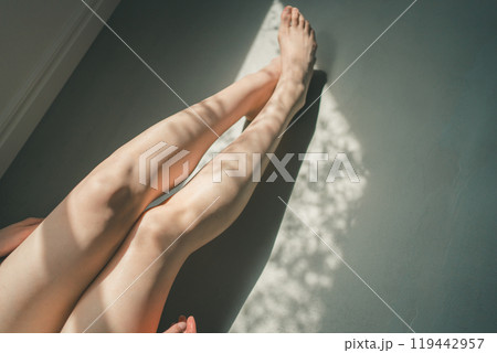 若い女性のフットケア 若い女性のフットケア 119442957