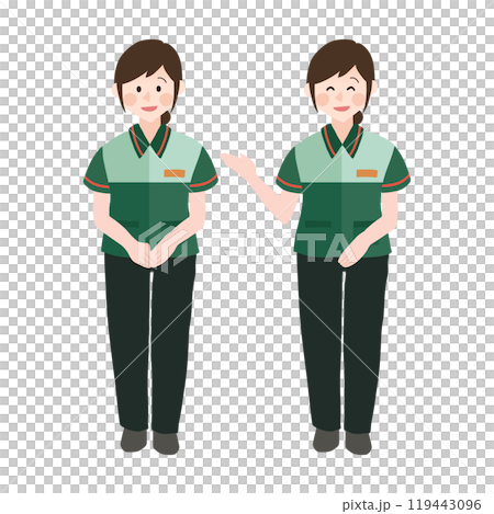 便利店店員 119443096