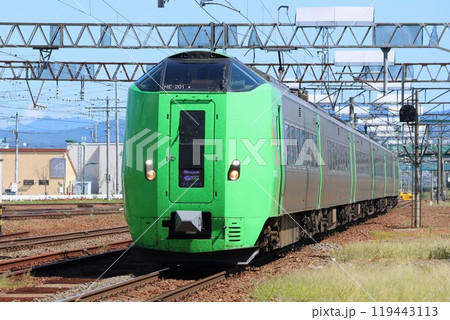 【JR北海道】789系0番台 特急「ライラック」（函館本線：岩見沢駅） 119443113