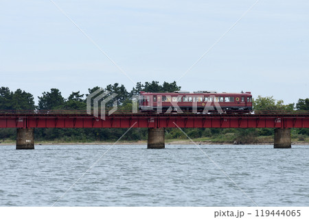 京都丹後鉄道由良川左岸より 119444065