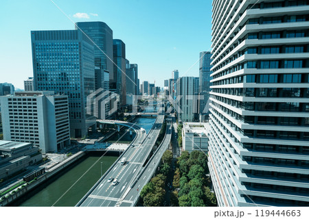 大阪・中之島と阪神高速 大阪・中之島と阪神高速 119444663