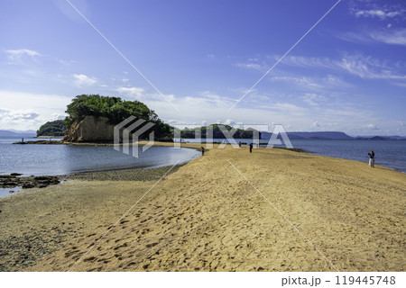 小豆島 エンジェルロード 香川県土庄町 小豆島 エンジェルロード 香川県土庄町 119445748