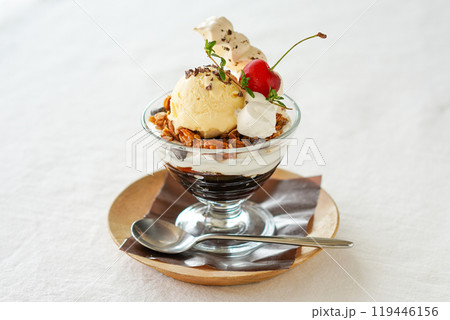 コーヒーゼリーのミニパフェ 119446156