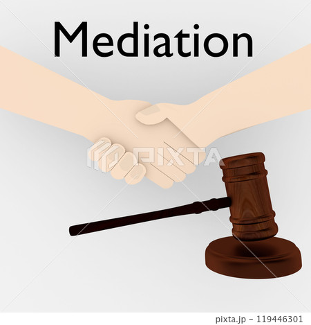 Mediation - arbitration concept 119446301