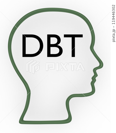 DBT - mental concept 119446302