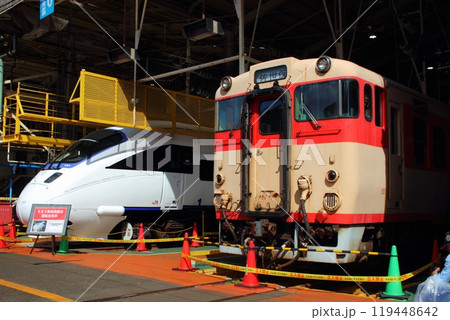 JR九州工場まつり 小倉総合車両センター ディーゼル機関車 JR九州工場まつり 小倉総合車両センター ディーゼル機関車 119448642