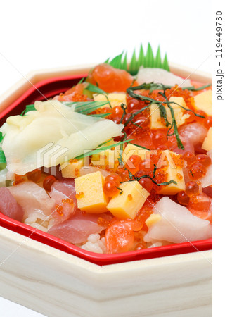 海鮮, 刺身, ネタ, 魚介類, 海鮮丼, 和食, 料理, 丼もの, 寿司, マグロ, サーモン 海鮮, 刺身, ネタ, 魚介類, 海鮮丼, 和食, 料理, 丼もの, 寿司, マグロ, サーモン 119449730