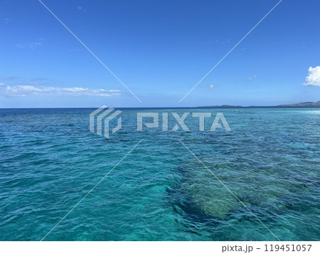フィジーのママヌザ諸島に属する小さな離島・マラマラ島 119451057