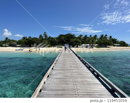 フィジーのママヌザ諸島に属する小さな離島・マラマラ島 119451059