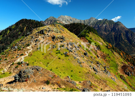 【山の風景】長野県＆岐阜県・穂高連峰 119451093
