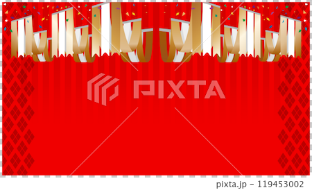 Background material 01 that can be used during the New Year holidays 119453002