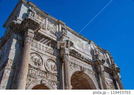 イタリアローマの景色とバチカン市国の風景 イタリアローマの景色とバチカン市国の風景 119453703
