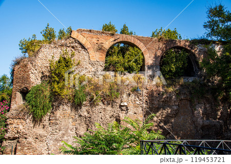 イタリアローマの景色とバチカン市国の風景 119453721