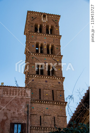 イタリアローマの景色とバチカン市国の風景 119453727