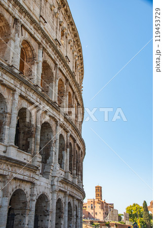 イタリアローマの景色とバチカン市国の風景 119453729