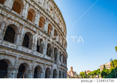イタリアローマの景色とバチカン市国の風景 イタリアローマの景色とバチカン市国の風景 119453730