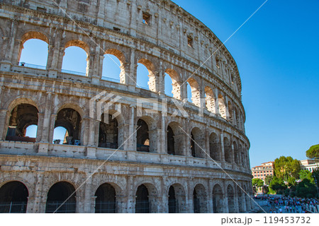 イタリアローマの景色とバチカン市国の風景 119453732