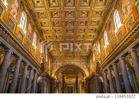 イタリアのローマの街並み 119453827