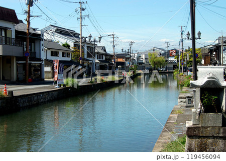 水郷柳川 お堀をめぐる散策コースの景観 水郷柳川 お堀をめぐる散策コースの景観 119456094