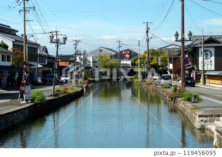 水郷柳川 お堀をめぐる散策コースの景観 水郷柳川 お堀をめぐる散策コースの景観 119456095