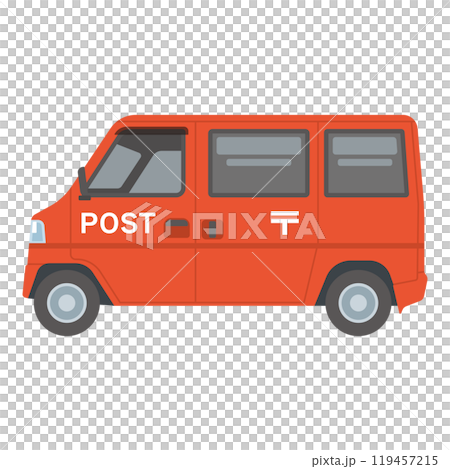 一輛郵政車 119457215