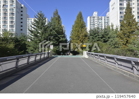 韓国の新都市:一山(イルサン・Ilsan)の街並み 韓国の新都市:一山(イルサン・Ilsan)の街並み 119457640
