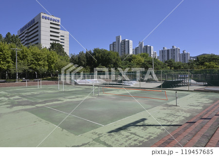 韓国の新都市:坪村(ピョンチョン・Pyeongchon)の街並み 韓国の新都市:坪村(ピョンチョン・Pyeongchon)の街並み 119457685