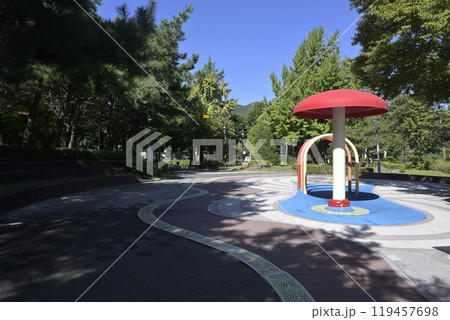 韓国の果川（グワチョン・Gwacheon）の街並み 119457698