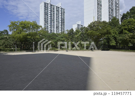 韓国の新都市：盆唐（ブンダン・Bundang）の街並み 119457771