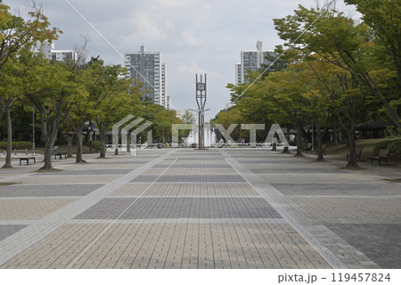 韓国の新都市:一山(イルサン・Ilsan)の街並み 韓国の新都市:一山(イルサン・Ilsan)の街並み 119457824