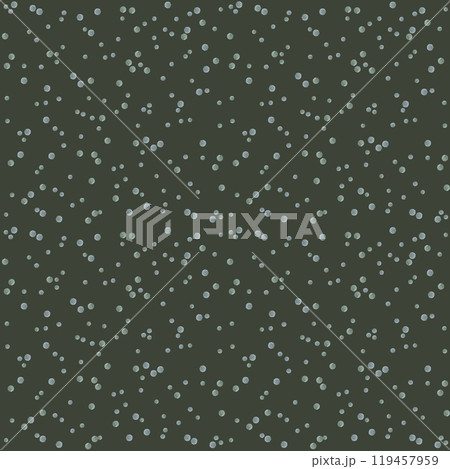 Hand drawn watercolor blue confetti seamless pattern isolated on dark background. Can be used for textile, fabric, scrapbook and other printed products. 119457959