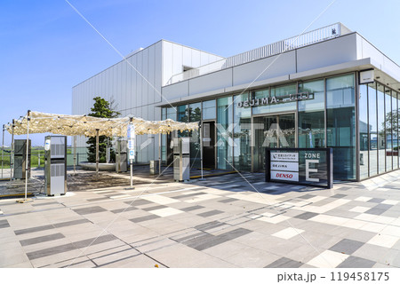 羽田イノベーションシティ2Fコリドーの涼み処 119458175