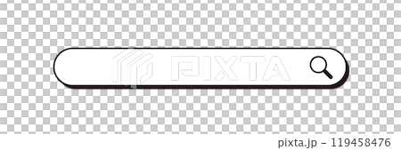 インターネット検索窓・検索エンジンのアイコンイラスト インターネット検索窓・検索エンジンのアイコンイラスト 119458476