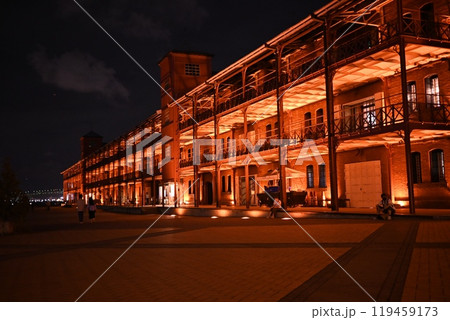 赤レンガ夜景 119459173