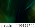 A deep green and black abstract image with soft curves, giving a sense of motion and light play. 119459744