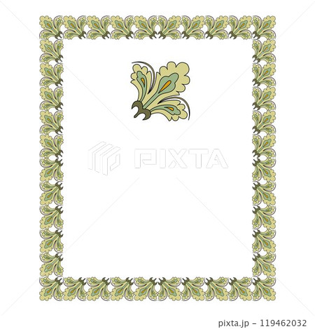 Vintage traditional realistic black and color frames set on white background isolated vector illustration Vintage traditional realistic black and color frames set on white background isolated vector illustration 119462032