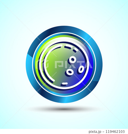 Coconut fruit icon design illustration, Organic fruit icon sign for apps and websites, Button Design Coconut fruit icon design illustration, Organic fruit icon sign for apps and websites, Button Design 119462103