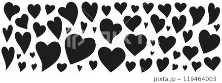 Love heart collection icon set. Vector stock illustration isolated on white background for design template Valentine greeting card, wedding banner. EPS10 Love heart collection icon set. Vector stock illustration isolated on white background for design template Valentine greeting card, wedding banner. EPS10 119464003
