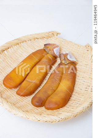 カラスミ作り　乾燥 119464945