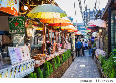 ソウル 韓国伝統家屋が密集する益善洞(イクソンドン) ソウル 韓国伝統家屋が密集する益善洞(イクソンドン) 119465539