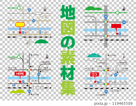 地圖資料製作素材集 119465589