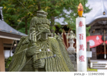 迦葉山龍華院弥勒寺の境内　小天狗　群馬県沼田市 119465990