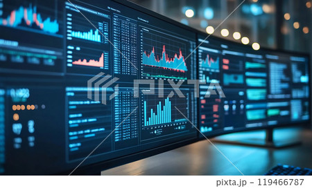 データ分析とグラフのモニター データ分析とグラフのモニター 119466787