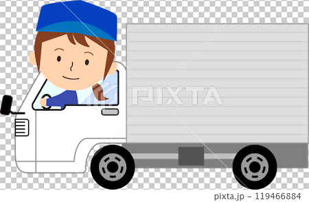 女司機和卡車駕駛 119466884