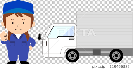 女司機和卡車 119466885