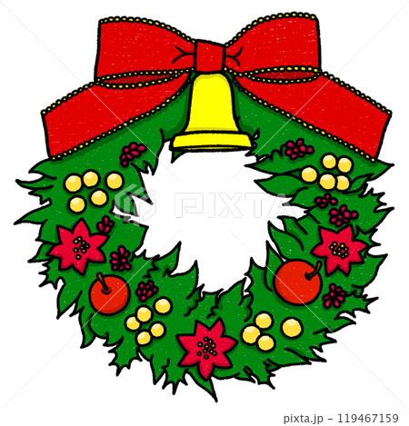 クリスマスリース クリスマスリース 119467159