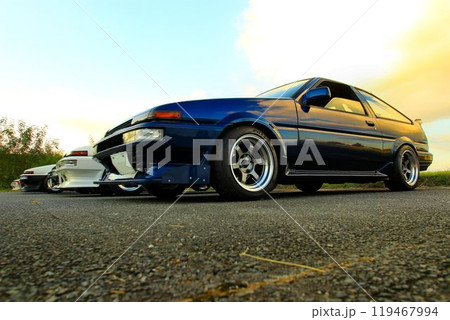 秋の風物詩『芋煮会』に集まった… AE86・ハチロク 119467994