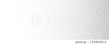 Stippled gradient texture. Faded grain dotted background. Sprayed grunge noise surface. Black dots, speckles, particles specks, dust, dots wallpaper. Subtle halftone gritty sand overlay. Vector 119469614