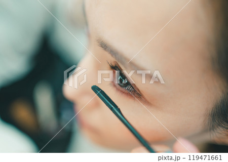 プロのメイクテクニック 119471661