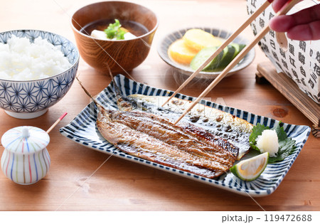 さんまの味醂干し 119472688